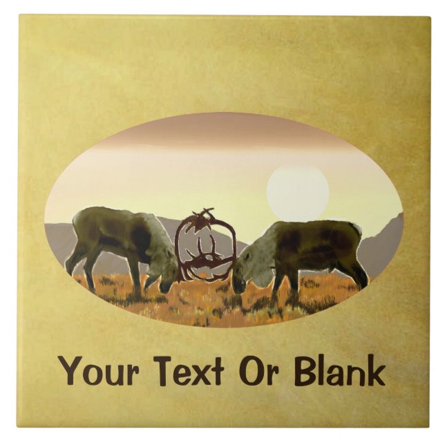 Caribou Duel Tile (Front)