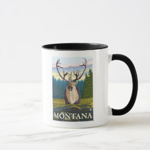 Caribou in the Wild - Montana Mug