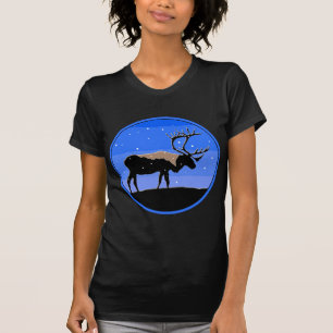 Caribou in Winter  - Original Wildlife Art T-Shirt