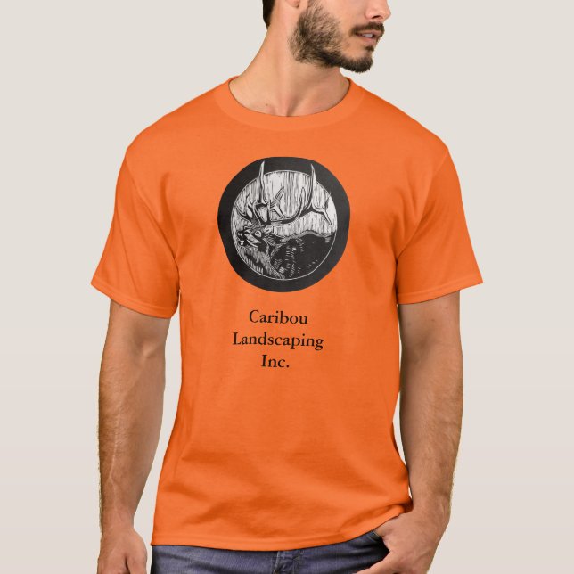 Caribou Landscaping Inc - Love Thy Landscape T-Shirt (Front)