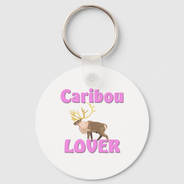 Caribou Lover Key Ring (Front)