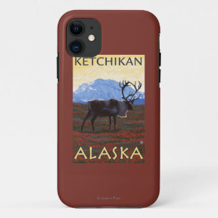 Caribou Scene - Ketchikan, Alaska Case-Mate iPhone Case