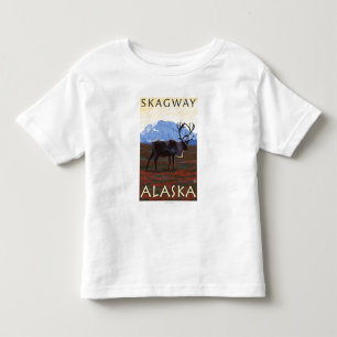 Caribou Scene - Skagway, Alaska Toddler T-Shirt