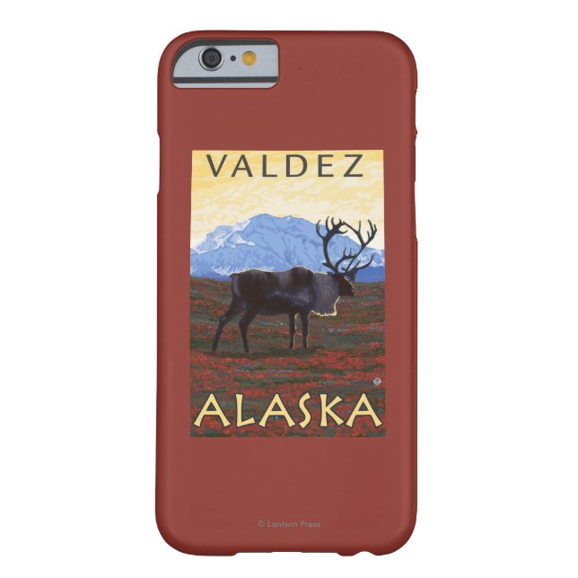 Caribou Scene - Valdez, Alaska Case-Mate iPhone Case (Back)