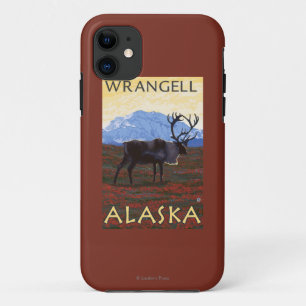 Caribou Scene - Wrangell, Alaska iPhone 11 Case