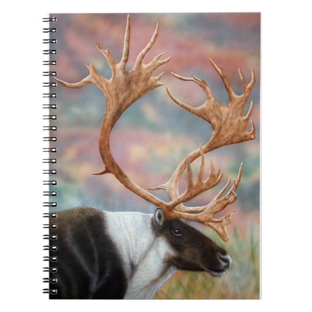 Caribou Spiral Notebook (Front)