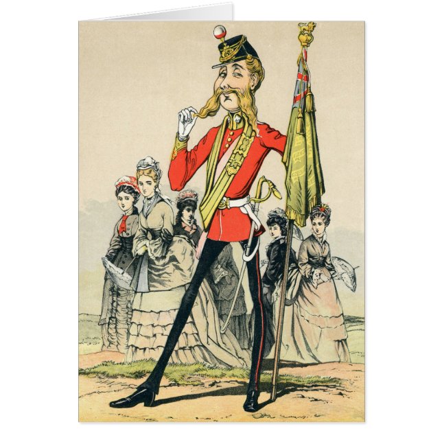 Caricature of a Victorian British Soldier (Front)