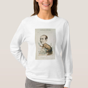 Caricature of Baron Georges Eugene Haussmann T-Shirt