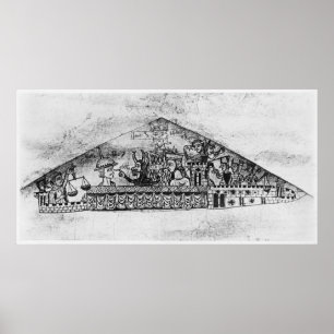 Caricature of English Jews, from a Haggadah Poster