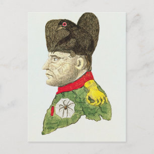 Caricature of Napoleon Bonaparte Postcard