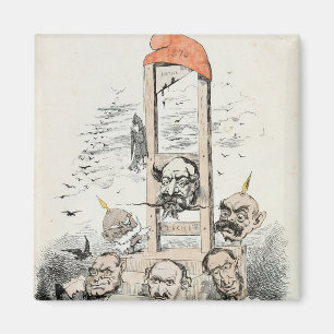 Caricature of Napoleon III Otto Magnet