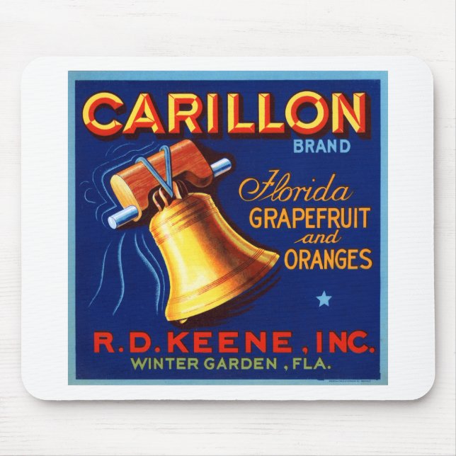 Carillon Brand Florida Grapefruit Mouse Pad (Front)