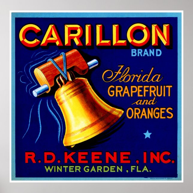 Carillon Florida Grapefruits Poster (Front)