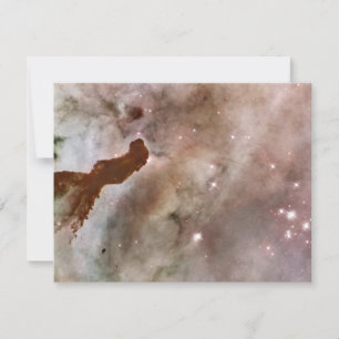 Carina Nebula Dust Pillar Invitation