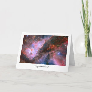Carina Nebula - General Congratulations Card
