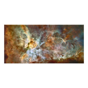 Carina Nebula Hubble Space Photo Print