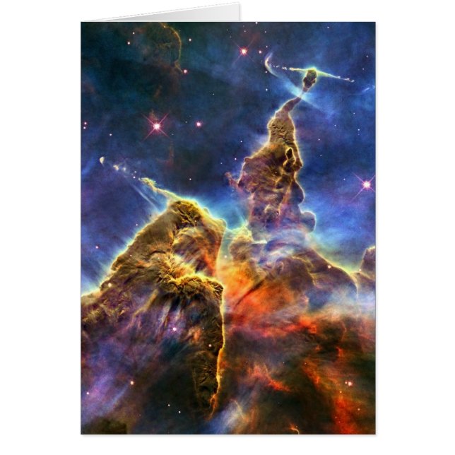 Carina Nebula (Hubble Telescope) (Front)