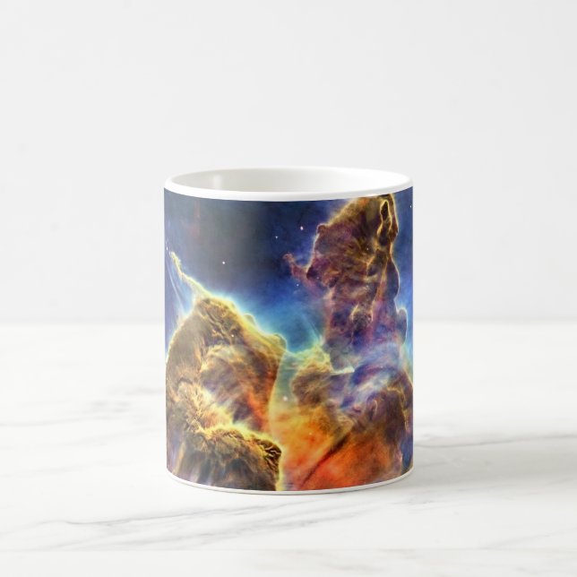 Carina Nebula (Hubble Telescope) Coffee Mug (Center)