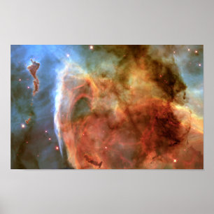 Carina Nebula Keyhole Detail Space Poster