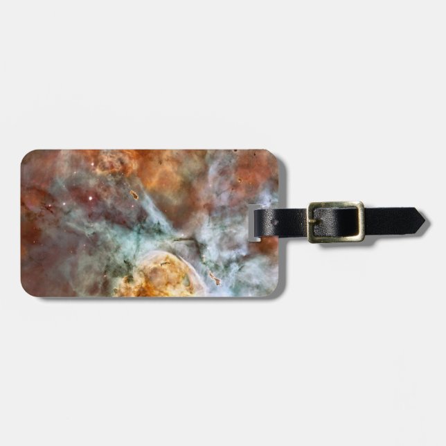 Carina Nebula Luggage Tag (Front Horizontal)
