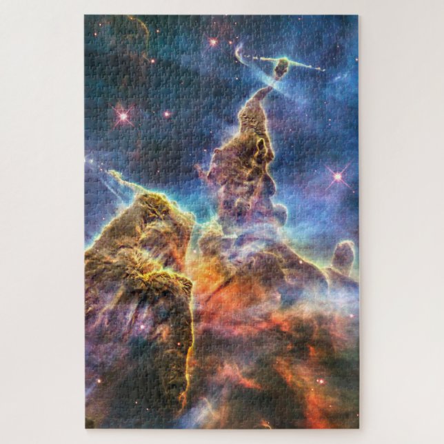 Carina Nebula Mystic Mountain Outer Space Universe Jigsaw Puzzle (Vertical)