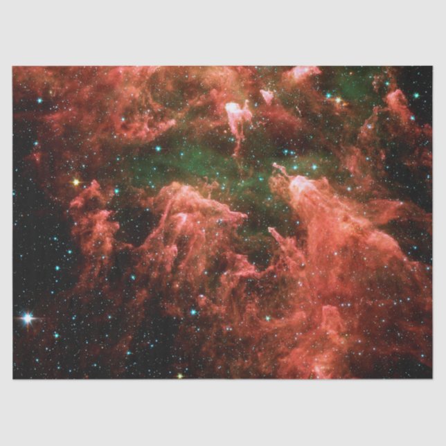 Carina Nebula Space Astronomy Science Photo Tissue Paper (Front)