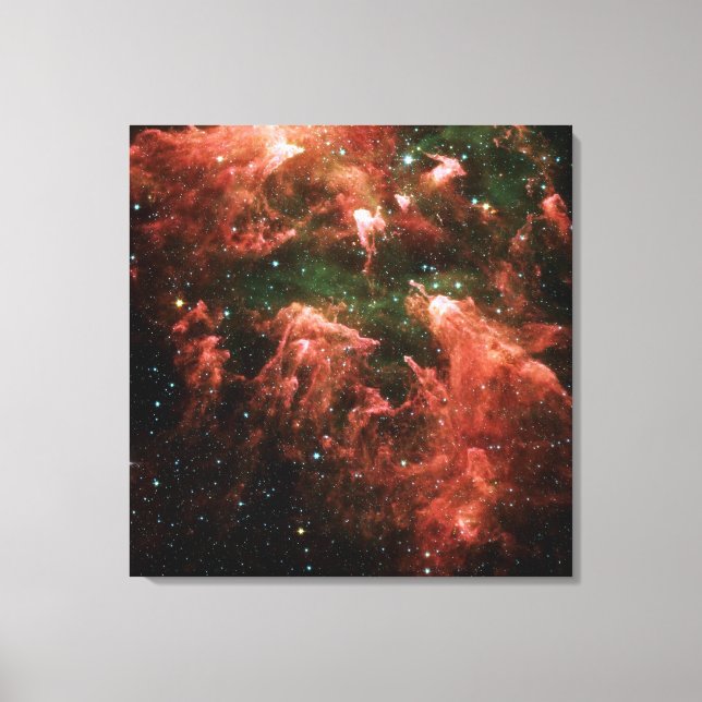 Carina Nebula Space Photo Canvas Print (Front)