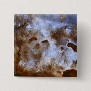 Carina Nebula Star-Forming Pillars 15 Cm Square Badge