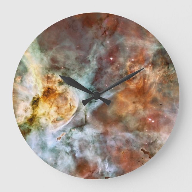 Carina Nebula Wall Clock (Front)