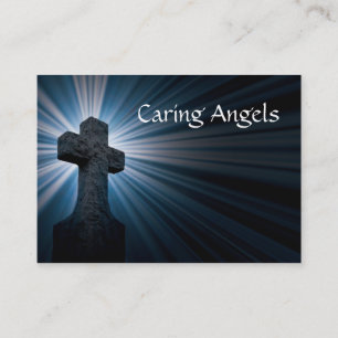 Caring Angels Nursing Care Business Card