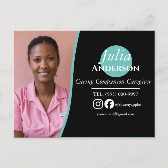 Caring Companion Caregiver Postcard (Front)