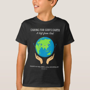 Caring For God's Earth - Christian Creation Care S T-Shirt