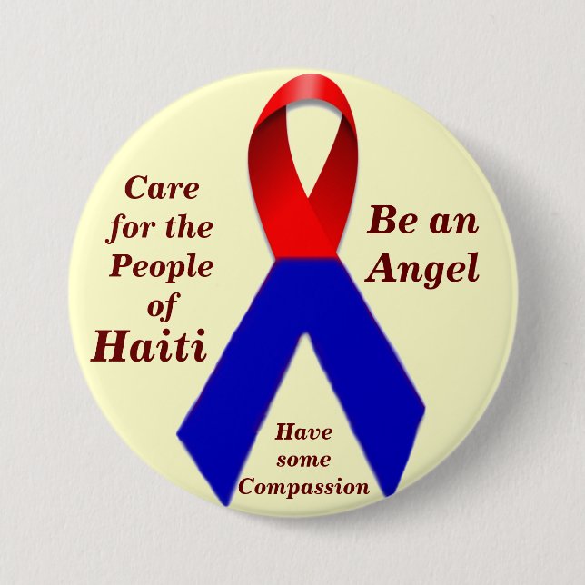 Caring for Haiti_ Button (Front)