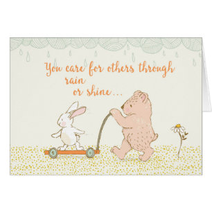 Caring for Others, Bear & Rabbit