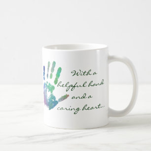 Caring heart mug