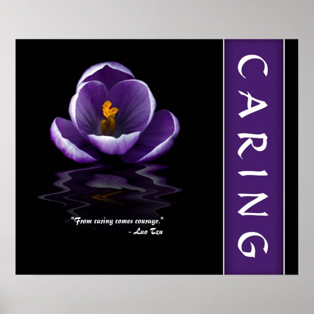 Caring Inspirational Poster (Front)