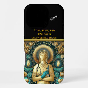 Caring Nurse Practitioner Shows Compassion iPhone 16 Pro Max Case