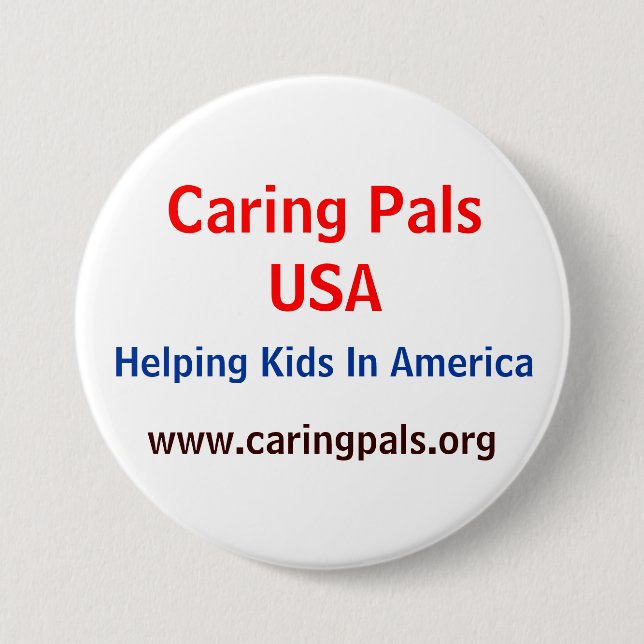 Caring Pals Big Button (Front)