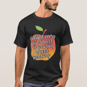 Caring School Secretary T-Shirt