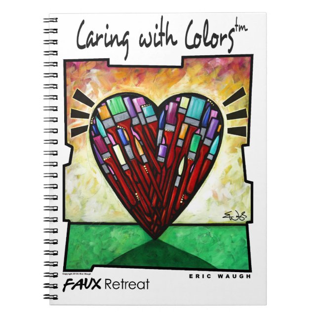Caring with Colours Notebook (Front)
