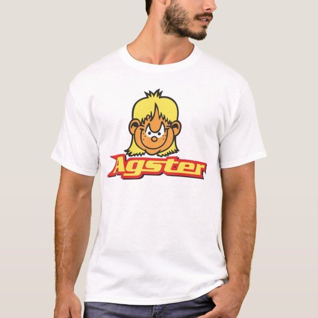 carinha agster T-Shirt (Front)