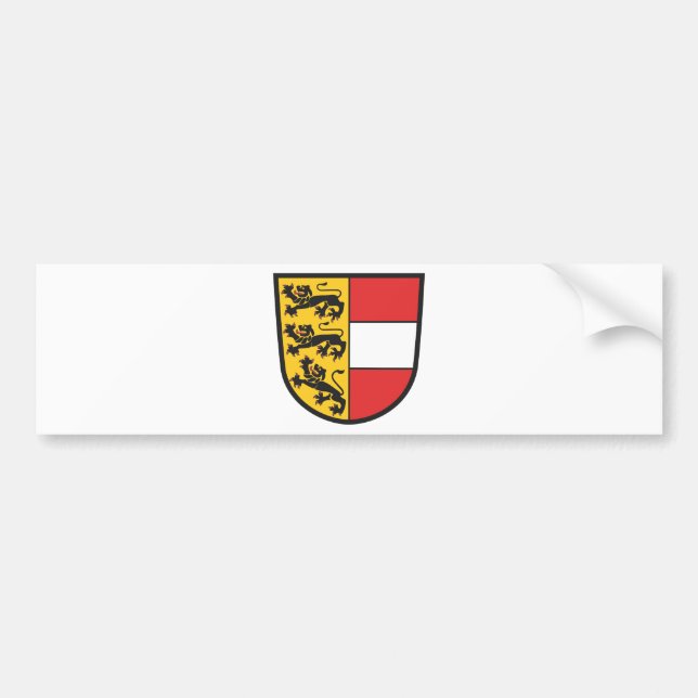 Carinthia Coat of Arms Bumper Sticker (Front)