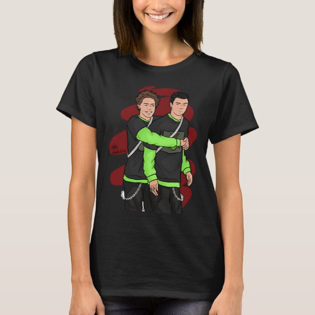 Carl and Mickey T-Shirt (Front)