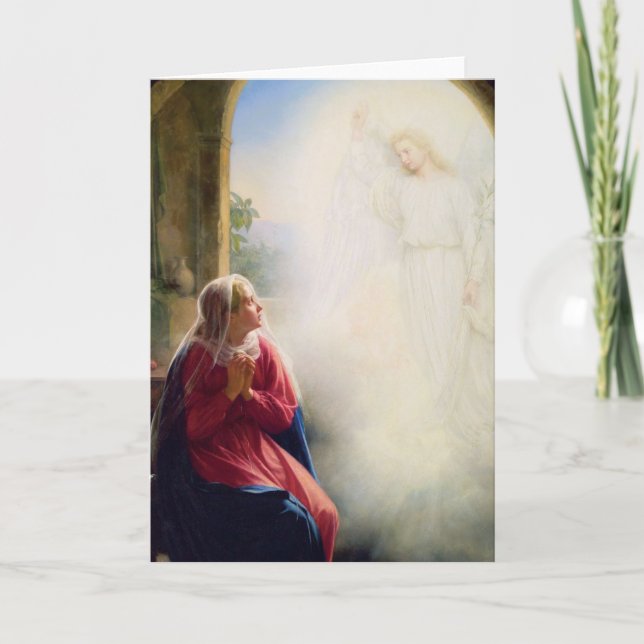 Carl Bloch Annunciation Card (Front)