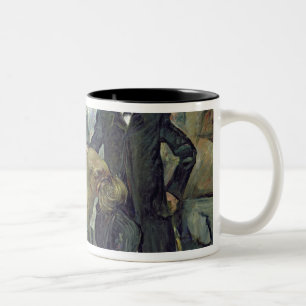 Carl Hagenbeck in His Zoo, 1911 Two-Tone Coffee Mug
