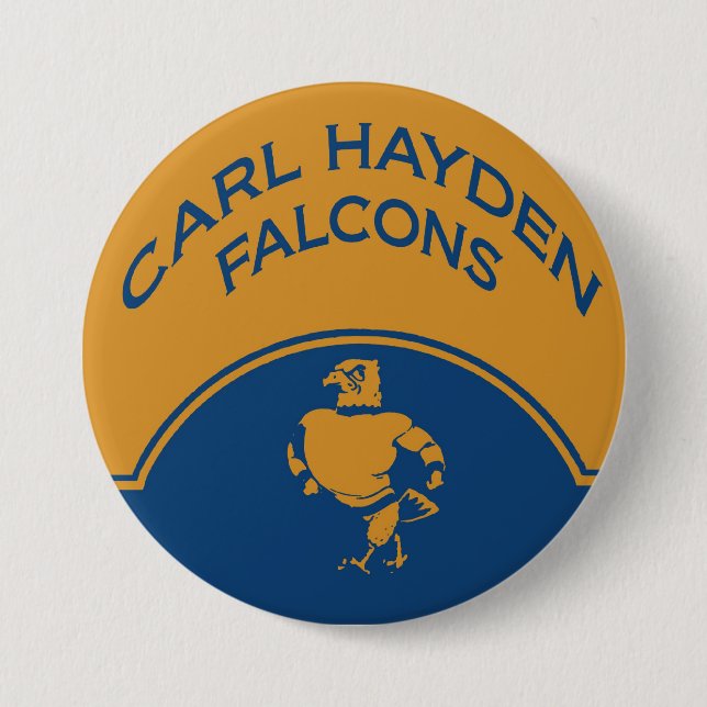 Carl Hayden Button (Front)