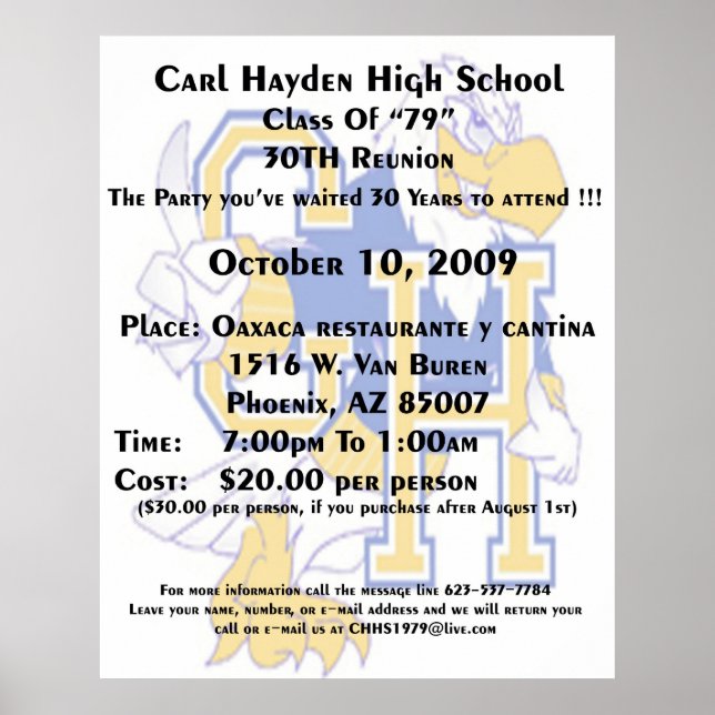 Carl hayden Poster 2 (Front)