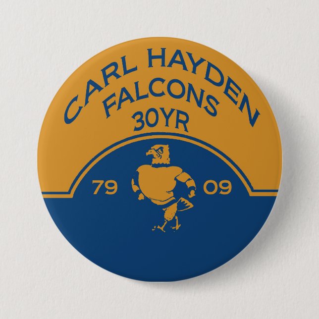 Carl Hayden Year Button (Front)