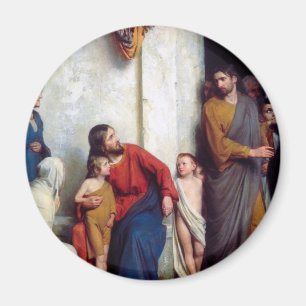 Carl Heinrich Bloch - Suffer the Children Magnet
