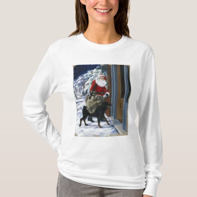 Carl Helping Santa Claus from <Carl's Christmas> b T-Shirt (Front)